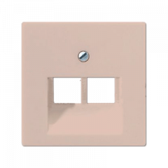 INTERNET-розетка 2ая шампань экранированная