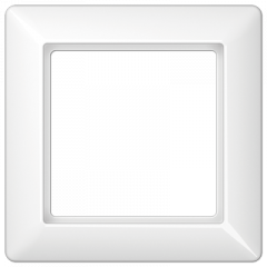 Рамка JUNG AS белый - 1 пост