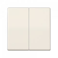 КНОПКА 2х-клавишная слоновая кость