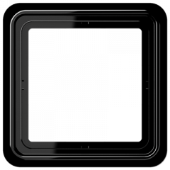 Рамка JUNG CD черный - 1 пост