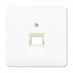 INTERNET-розетка 1ая белая экранированная