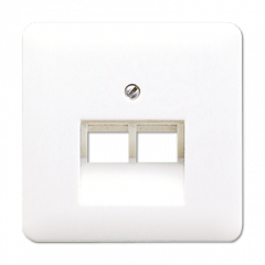 INTERNET-розетка 2ая белая неэкранированная
