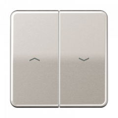 Выключатель для управления жалюзи платина с блокировкой одновременного нажатия