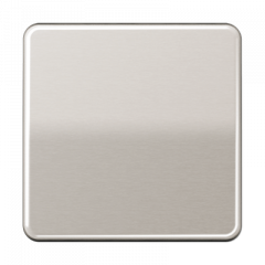 ПЕРЕКлючатель 1но-клавишный платина (два переключателя с двух мест одной нагрузкой, металл, IP44)