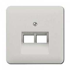 INTERNET-розетки 2ая светло-серая неэкранированная