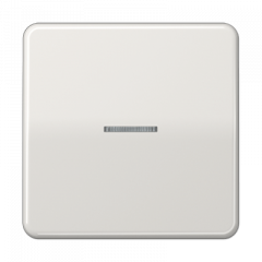 ПЕРЕКлючатель промежуточный 1но-клавишный С/П светло-серый (может работать с трех мест)