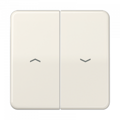 Выключатель для управления жалюзи слоновая кость с блокировкой одновременного нажатия