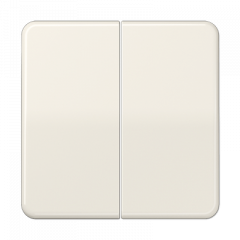 ПЕРЕКлючатель 2х-клавишный слоновая кость (два переключателя с двух мест одной нагрузкой)