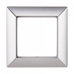 Рамка JUNG Eco Profi алюминий - 1 пост