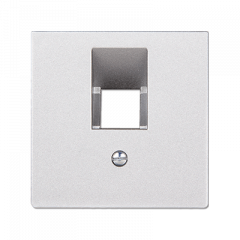 TF-розетка 1-ая алюминий