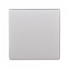 ПЕРЕКлючатель 1но-клавишный алюминий (два переключателя с двух мест одной нагрузкой)