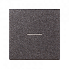 ВКЛючатель 1но-клавишный антрацит С/П 1,1mA (IP44)