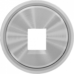 Internet-розетка 1ая хром