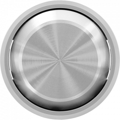 Выключатель 1но-клавишный хром