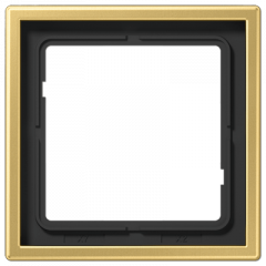 Рамка JUNG LS 990 латунь classic - 1 пост