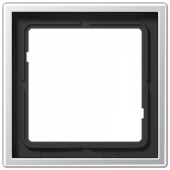 Рамка JUNG LS 990 алюминий - 1 пост