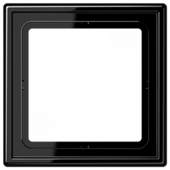 Рамка JUNG LS 990 черный - 1 пост