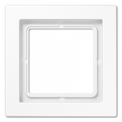 Рамка JUNG LS-design белый (дуропласт) - 1 пост