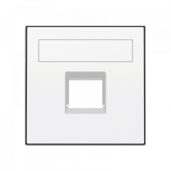 Internet-TF розетка 1ая альпийский белый