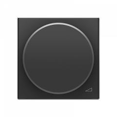 СВЕТорегулятор клавишный черный бархат для ламп накаливания и галогенных ламп 60-400Вт