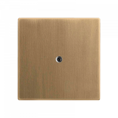 Заглушка античная латунь