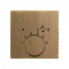 Терморегулятор для ТЕПЛОГО ПОЛа античная латунь