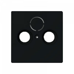 TV-SAT-розетка проходная антрацит