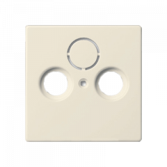 TV-SAT-розетка проходная слоновая кость