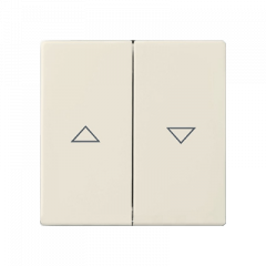 Выключатель для управления жалюзи клавишный слоновая кость