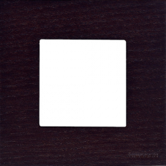 Рамка ABB Niessen Zenit дерево венге - 1 пост (2 модуля)