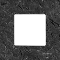 Рамка ABB Niessen Zenit сланец - 1 пост (2 модуля)