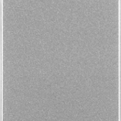 Заглушка серебряный (1-модульная)