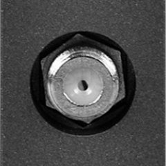 TV-розетка 1-модульная антрацит