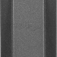 Кабельный вывод антрацит (1-модульный)