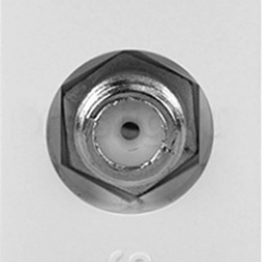 TV-розетка 1-модульная белый