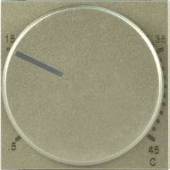 Терморегулятор для ТЕПЛОГО ПОЛа шампань