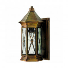 Уличный настенный накладной светильник Hinkley Brighton HK/BRIGHTON2/S