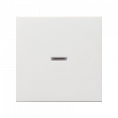 ПЕРЕКлючатель промежуточный 1-клавишный С/П белый (IP44)