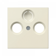 SAT-TV-FM-розетка оконечная крем для спутникового, эфирного и кабельного вещания