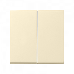 СВЕТорегулятор 2-канальный кнопочный крем 50-260 Вт