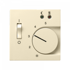 Терморегулятор для ТЕПЛОГО ПОЛа крем 10А, 250V с датчиком 4m