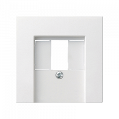 АУДИО-розетка стерео матовый белый