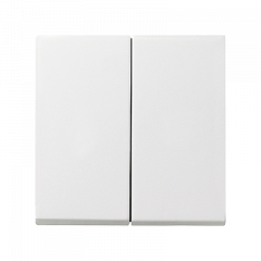 СВЕТорегулятор 2-канальный кнопочный матовый белый 50-260 Вт