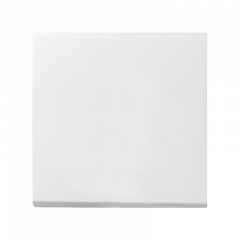 ПЕРЕКлючатель промежуточный 1но-клавишный матовый белый (IP44)