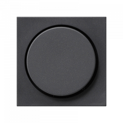 СВЕТорегулятор поворотный черный для ламп накаливания и трансформаторов 525 Вт