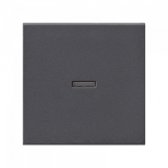 ПЕРЕКлючатель 1но-клавишный С/П черный