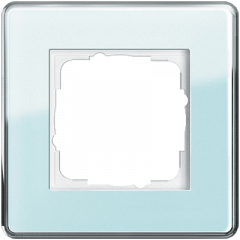 Рамка GIRA Esprit Glass C стекло салатовый - 1 пост