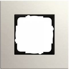 Рамка GIRA Esprit Linoleum-Multiplex светло-серый - 1 пост