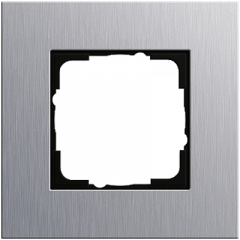 Рамка GIRA Esprit алюминий - 1 пост