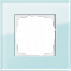 Рамка GIRA Esprit стекло салатовое - 1 пост